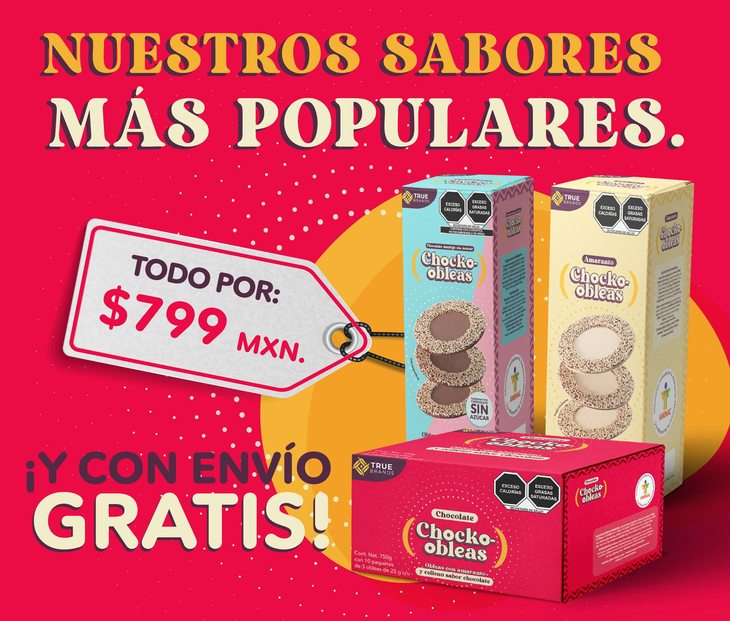 3 Pack de los más populares
