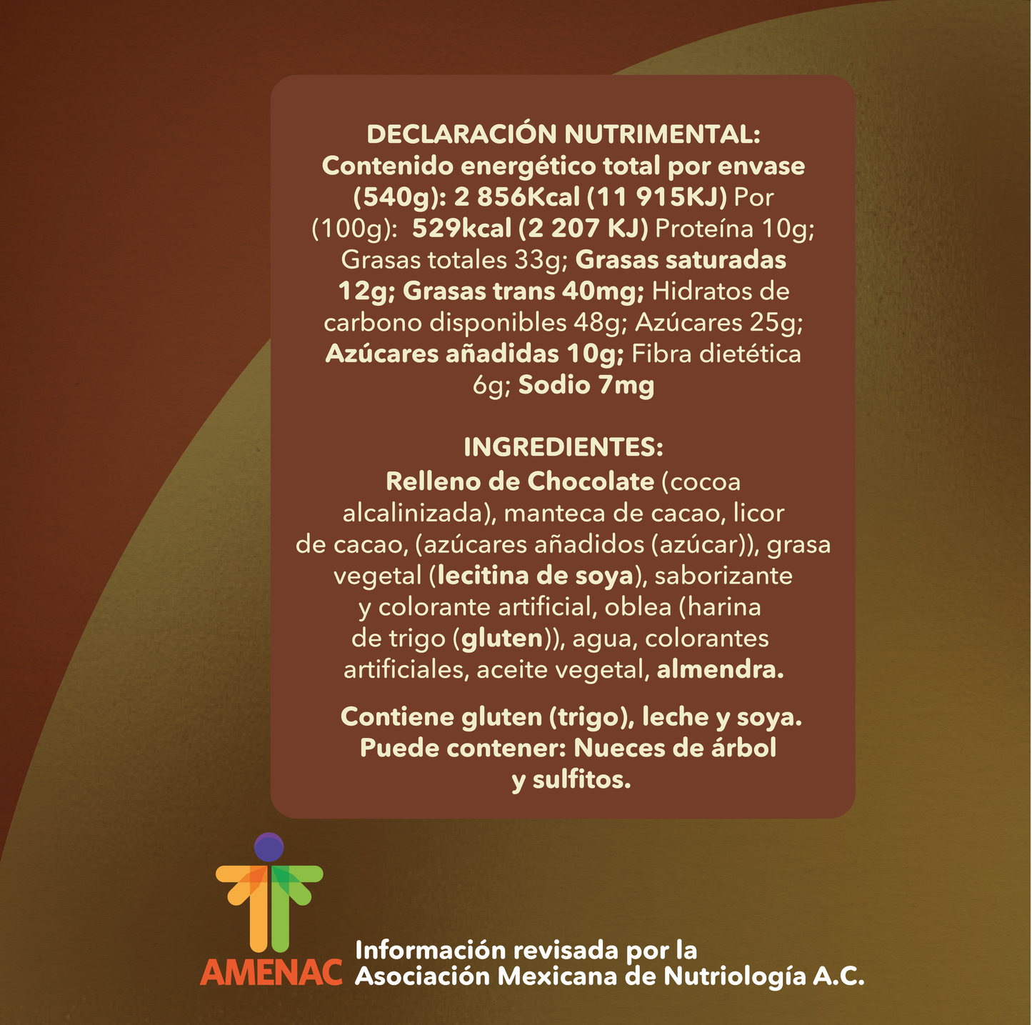 Chocko-Obleas Almendra 18x2