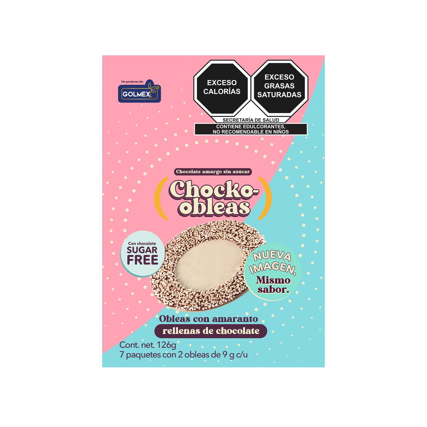 Chocko-Oblea Amaranto Sugar Free 7x2