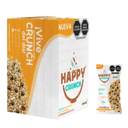 Happy Crunch Choco Almendra  25g