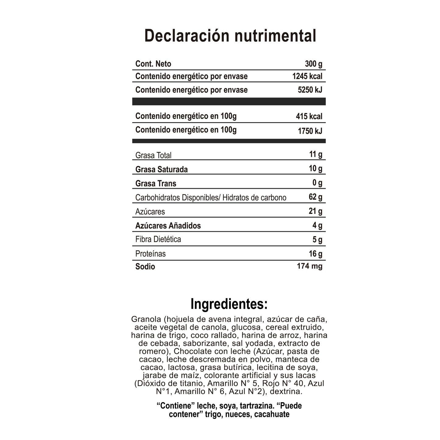 Happy Crunch snack con chocolate confitado m&m's® mini y pretzel 300g