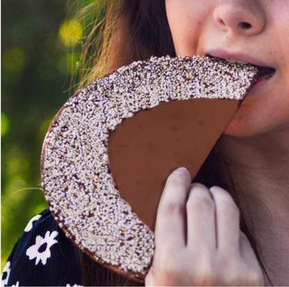 Oblea Tradicional  Sabor Chocolate