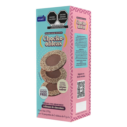 Chocko-Obleas Chocolate Sugar Free 10X3